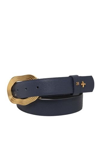 Cinturón Para Mujer 698 Azul Bosi Bosi