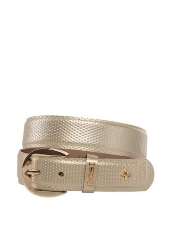 Cinturón Para Mujer 701 Dorado Bosi Bosi