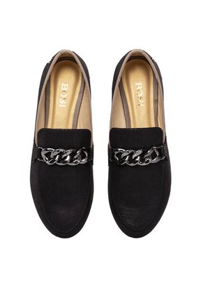 Mocasines Para Mujer Zenik Negro Bosi