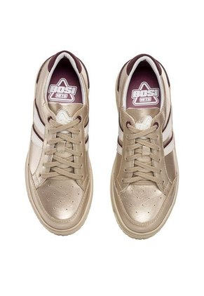 Tenis Para Mujer Birkin Dorado Bosi