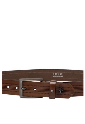 Correa Para Hombre 1230 Canela Bosi