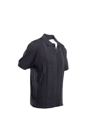 Camiseta Polo Para Hombre Turin Negro Bosi