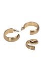 Kit De Aretes Y Anillo Para Mujer Venna Oro Bosi de Bosi