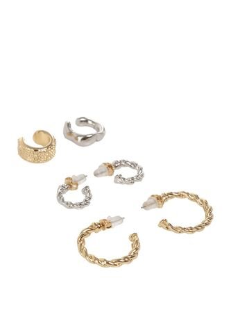 Kit De Aretes Para Mujer Valleta Oro Bosi Bosi