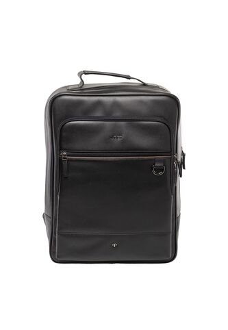 Morral En Cuero Para Hombre Santino Negro Bosi Bosi