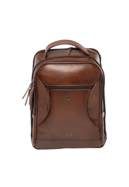 Morral En Cuero Para Hombre Angelo Canela Bosi
