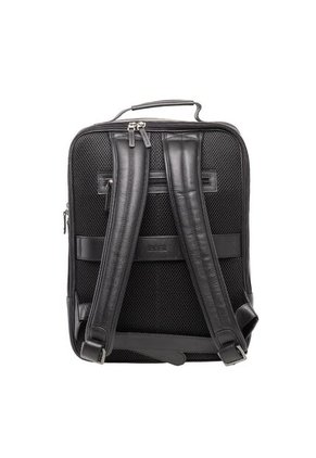 Morral En Cuero Para Hombre Santino Negro Bosi