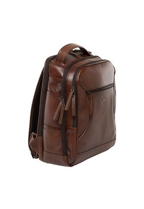 Morral En Cuero Para Hombre Angelo Canela Bosi