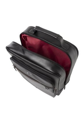Morral En Cuero Para Hombre Santino Negro Bosi
