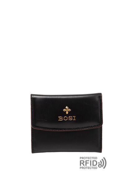 Tarjetero Para Mujer Fleur Negro Bosi