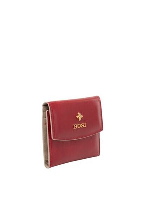 Tarjetero Para Mujer Fleur Rojo Bosi
