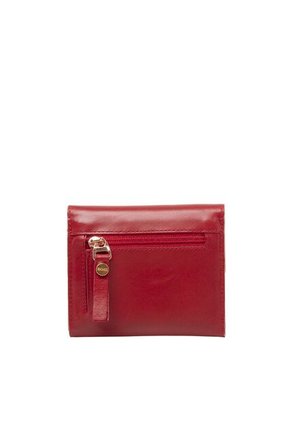 Tarjetero Para Mujer Fleur Rojo Bosi
