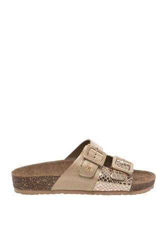 Sandalias Para Mujer Sheril Dorado Bosi Bosi