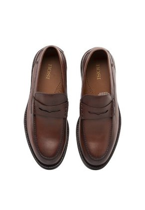 Mocasines Para Hombre Massimo Miel Bosi