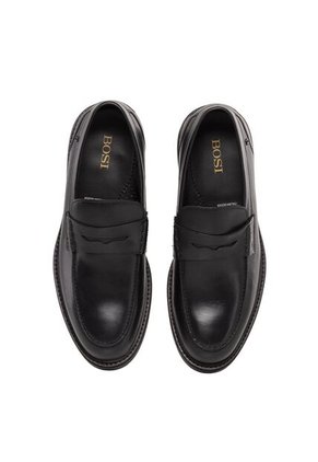 Mocasines Para Hombre Massimo Negro Bosi