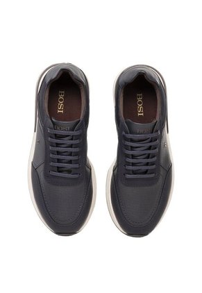 Zapatos Casuales Para Hombre Korvin Azul Bosi