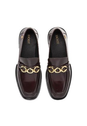 Mocasines Para Mujer Verona Vinotinto Bosi