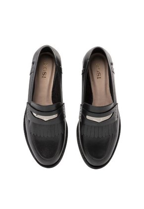 Mocasines Para Mujer Rhina Negro Bosi