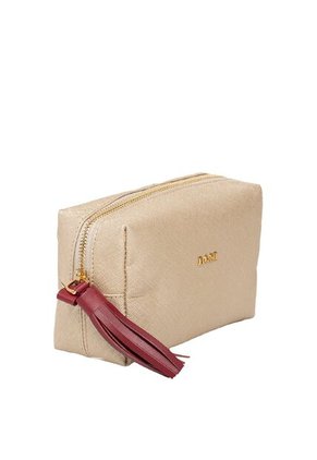 Cosmetiquera Para Mujer Tisca Dorado Bosi