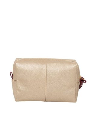 Cosmetiquera Para Mujer Tisca Dorado Bosi