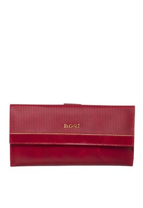 Billetera Para Mujer Geraldi Rojo Bosi