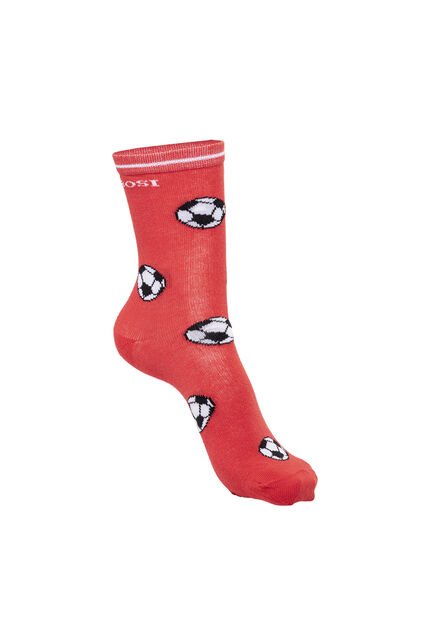 Medias Para Niño Player Rojo Bosi