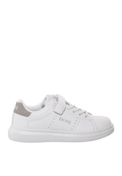 Tenis Colegiales Para Niña Medici Blanco Bosi