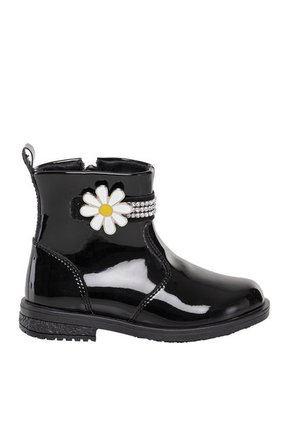 Botas Para Niña Daisies Negro Bosi
