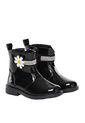 Botas Para Niña Daisies Negro Bosi de Bosi Bambino