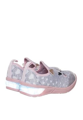 Tenis Vesty Gris Y Rosado Bosi