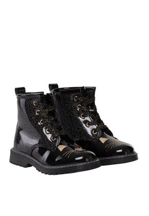 Botas Para Niña Feline Negro Bosi