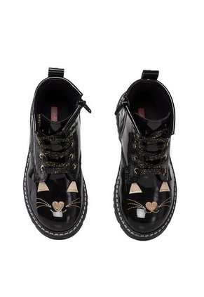 Botas Para Niña Feline Negro Bosi