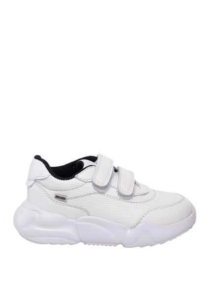 Tenis Colegiales Para Niño Nezec Blanco Bosi