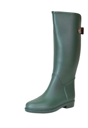 Botas Lluvia Impermeable Golden Bowtie Bottplie - Verde / Cafe