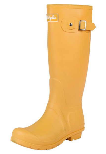 Botas Lluvia Altas Wellington Bottplie - Amarillo Matte - Compra Ahora |  Dafiti Colombia