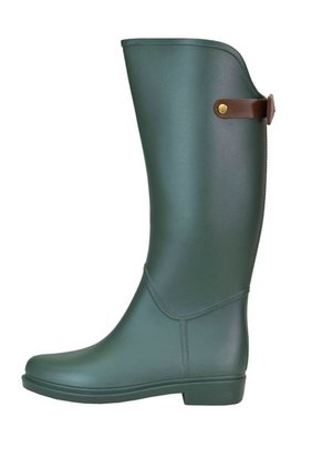 Botas Lluvia Impermeable Golden Bowtie Bottplie - Verde / Cafe