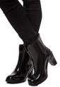 Botas Lluvia Tacon Impermeable Dark Heel Bottplie - Negro de Bottplie