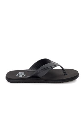 SANDALIA PLANA NEGRO PRETO BR SPORT