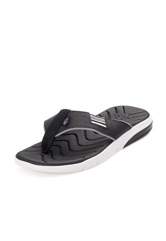 SANDALIA PLANA NEGRO BLANCO BR SPORT BR Sport
