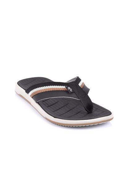 Sky Walk Sandalia Moda Hombre 6631372266-103NEGRO