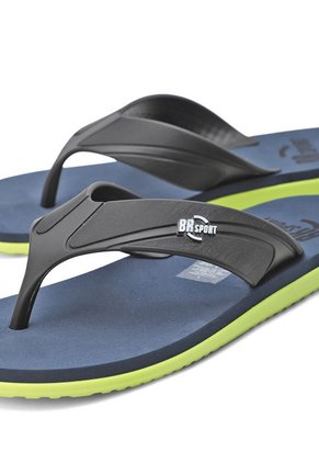 Sandalia Negro-Azul-Verde Lima BR SPORT