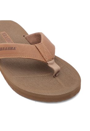 Sandalias Brahma Hombre Sb2988 Cafe Caramelo