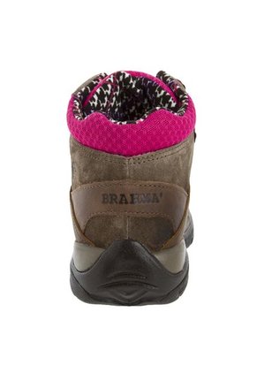 Bota Outdoor Brahma Café-Fucsia