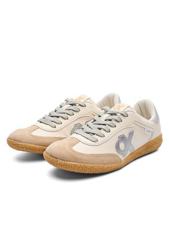 Tenis Ox By Brahma Casual Mujer RY3471 Beige Brahma