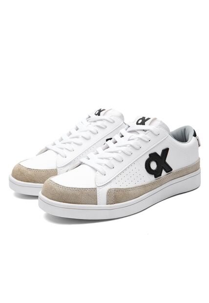 Tenis Hombre Ox By Brahma KU3785 Blanco