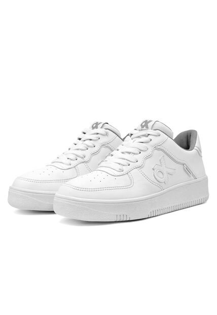 Tenis Mujer Ox By Brahma Xw3469 Blanco