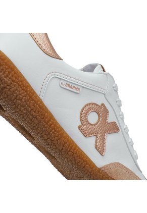 Tenis Mujer Ox By Brahma Ry3471 Blanco Rosa