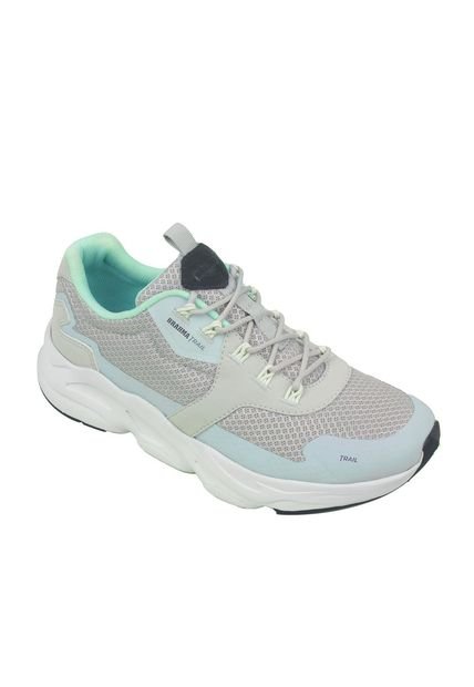 Zapatos Mujer Brahma Trail Ga3379 Gris Verde