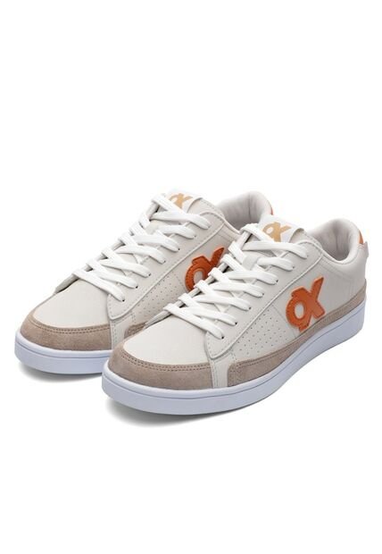 Tenis Hombre Ox By Brahma KU3785 Beige