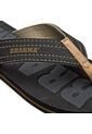 Sandalias Hombre Brahma RA2280 Negro Dorado de Brahma